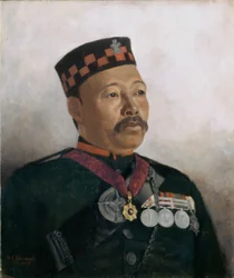 Subedar Major Jurvir Thap, 2. Gurkha Regiment, 1893